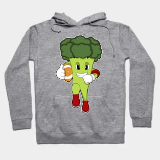 Broccoli at Football Sports Hoodie